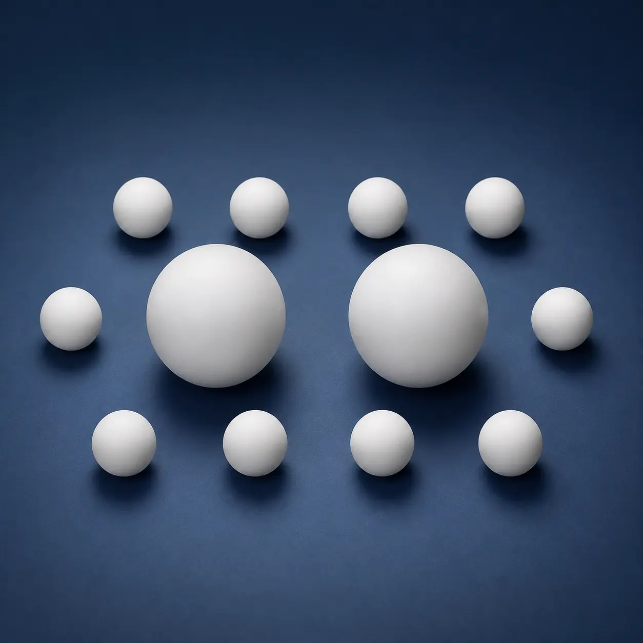 Hollow PTFE Balls