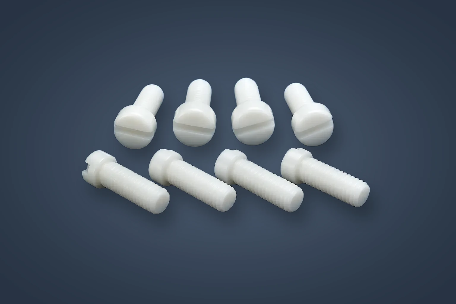 PTFE Bolts — custom PTFE & fluoropolymer product from TOP PTFE & Fluoropolymer Manufacturer