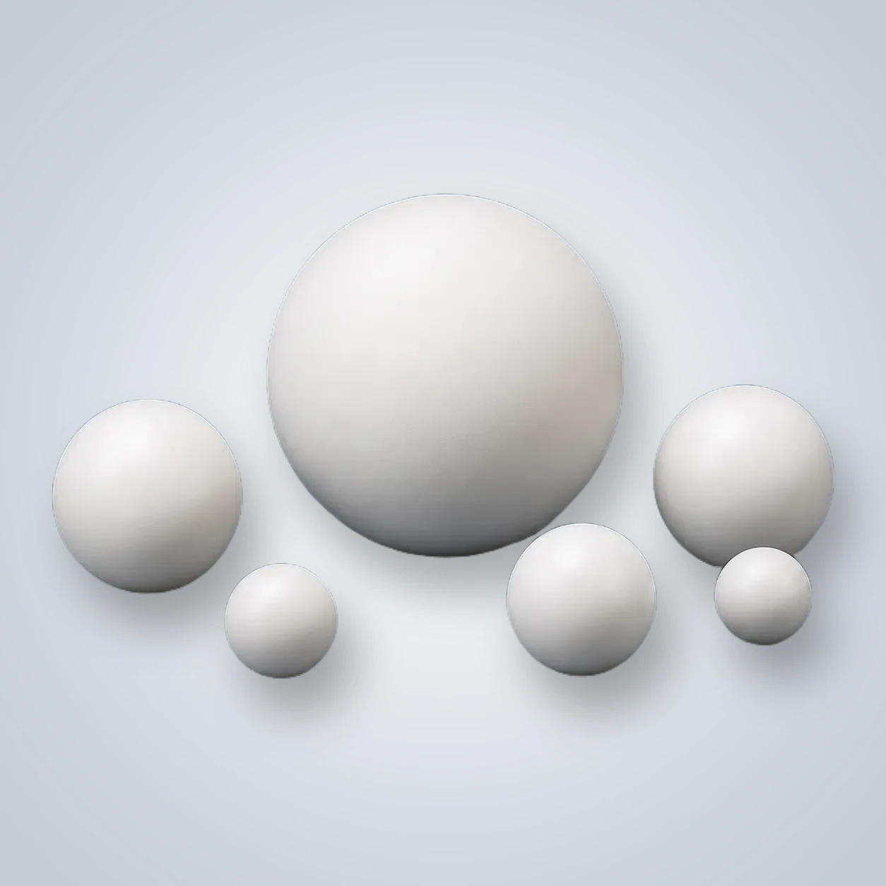 PTFE Plastic Balls — custom PTFE & fluoropolymer product from TOP PTFE & Fluoropolymer Manufacturer