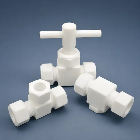 PTFE 3-Way Valve