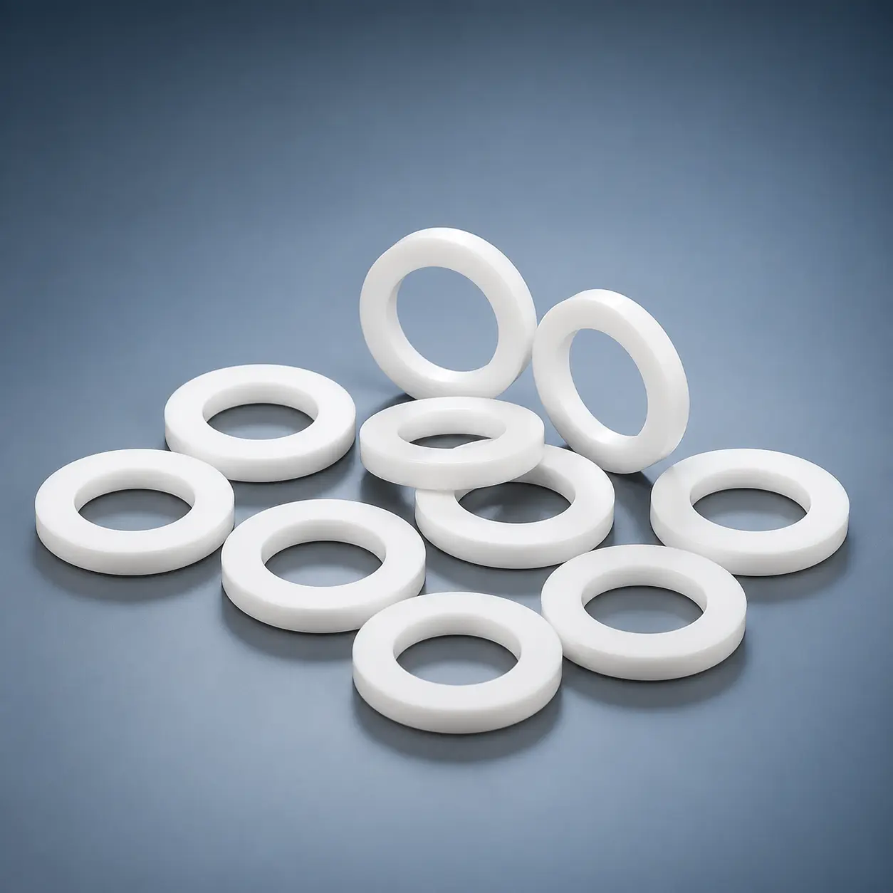 PTFE Sealing Washers — custom PTFE & fluoropolymer product from TOP PTFE & Fluoropolymer Manufacturer