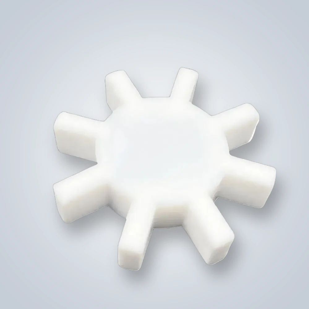 PTFE Magnetic Mixer Stir Bars Gear shape
